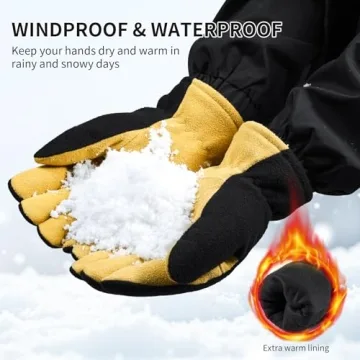 OZERO Winter Gloves: Waterproof Cold Weather Gear