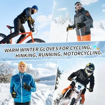 OZERO Winter Gloves: Waterproof Cold Weather Gear