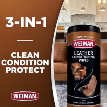 Weiman Leather Cleaner & Conditioner Kit for Every Leather Item