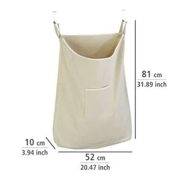 WENKO Hanging Laundry Hamper - Space Saving Storage Solution