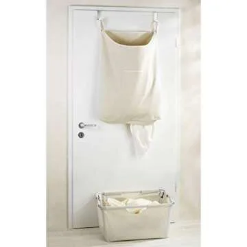 WENKO Hanging Laundry Hamper - Space Saving Storage Solution