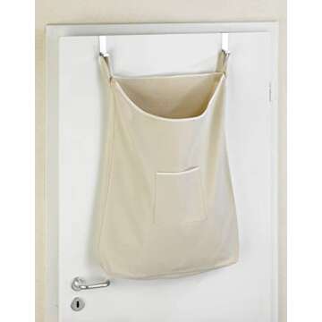 WENKO Hanging Laundry Hamper - Space Saving Storage Solution