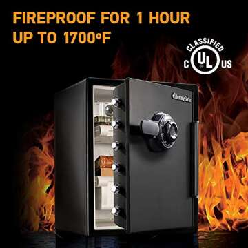 Reliable Fireproof and Waterproof Home Safe Solution