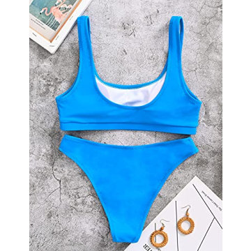 Stylish High Cut Bikini Set for Women Swimwear