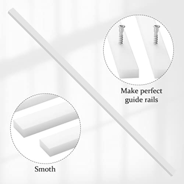 Precision Milled UHMW Bars for Table Saw Jigs and Sleds