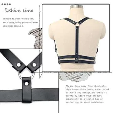 Stylish Adjustable Bodiy Punk Waist Harness for Women