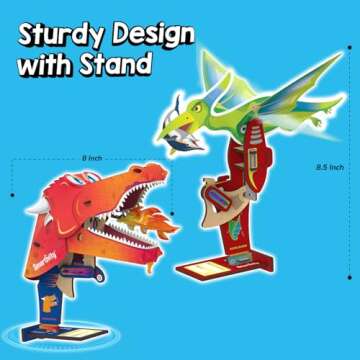 Smartivity Mech Beasts DIY Dragon & Dinosaur STEM Toy