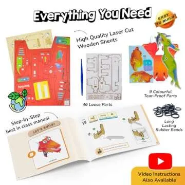 Smartivity Mech Beasts DIY Dragon & Dinosaur STEM Toy