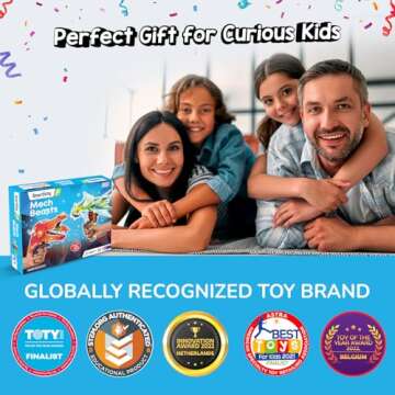 Smartivity Mech Beasts DIY Dragon & Dinosaur STEM Toy