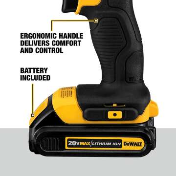 DEWALT 20V Max Cordless Drill/Driver Kit - Compact