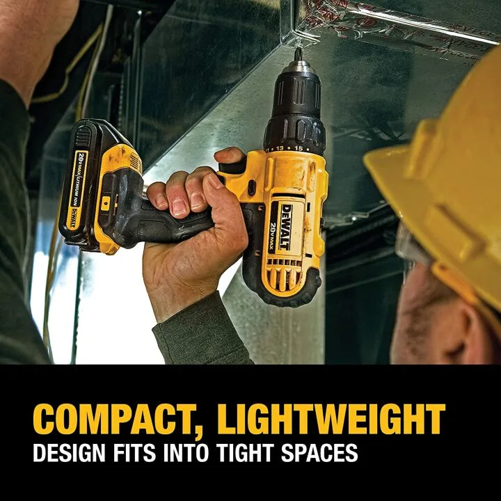 DEWALT 20V Max Cordless Drill/Driver Kit - Compact