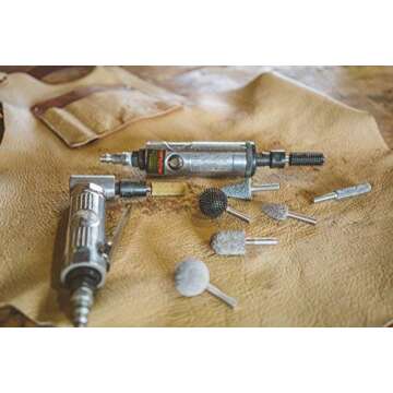 Kutzall Extreme Cylinder Rotary Burr, 1⁄4" Shaft, Very Coarse - Woodworking Attachment for Bosch, DeWalt, Milwaukee. Abrasive Tungsten Carbide, 3⁄4" (19mm) Dia. X 1" (25.4mm) Length, CX-34C