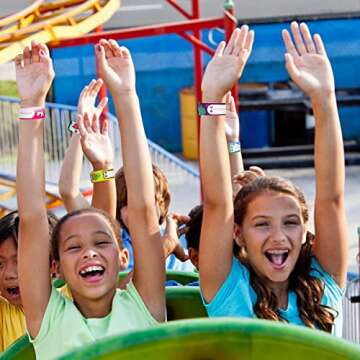 WIWAPLEX Child Safety ID Bracelet - 16Pcs Fun & Functional