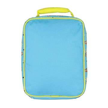 Bluey Kids Lunch Box Bluey And Bingo Raised Character Insulated Lunch Bag Tote For Hot And Cold Food, Drinks, And Snacks