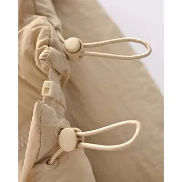 Stylish Shiyifa Cropped Puffer Vest for Women