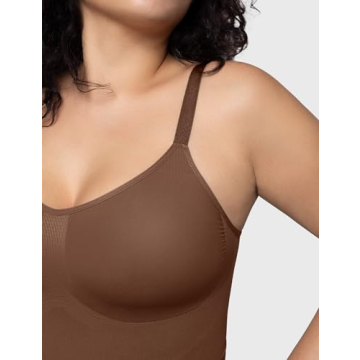 PUMIEY Shapewear Bodysuit for Comfortable Tummy Control
