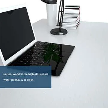 Foxemart White Computer Desk for Home Office Setup