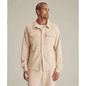 Naadam Unisex Terry Shirt Jacket for Comfort and Style