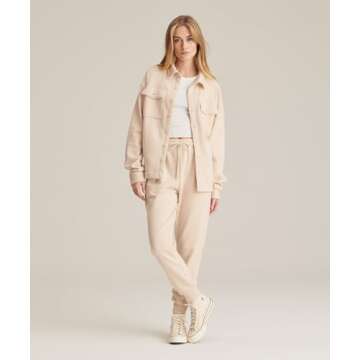 Naadam Unisex Terry Shirt Jacket for Comfort and Style