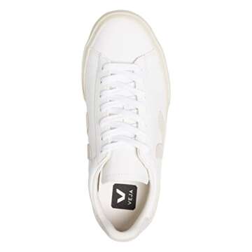 Veja Women's Campo Sneakers, Extra White/Natural Suede, 6 Medium US
