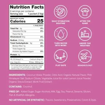 Cure Hydration Kids Electrolyte Drink Mix | No Added Sugar & Allergen-Free