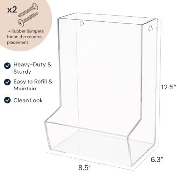 SimplyImagine Acrylic Toy Dispenser for Kids - Stylish Storage Solution