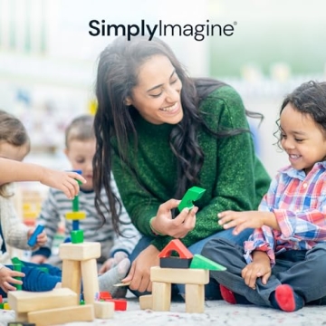 SimplyImagine Acrylic Toy Dispenser for Kids - Stylish Storage Solution