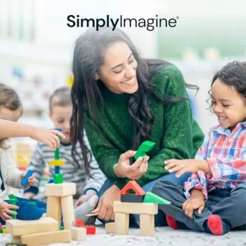 SimplyImagine Acrylic Toy Dispenser for Kids - Stylish Storage Solution