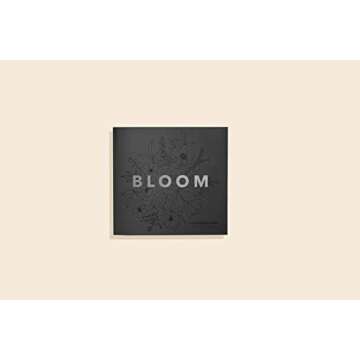 Bloom (Mini): Pocket-Sized Stocking Stuffer 5-Minute Floral Coloring Book for Kids, Teens and Adults...