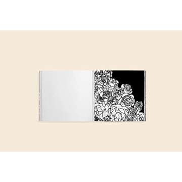 Bloom (Mini): Pocket-Sized Stocking Stuffer 5-Minute Floral Coloring Book for Kids, Teens and Adults (Stocking Stuffers)