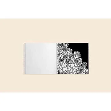 Bloom (Mini): Pocket-Sized Stocking Stuffer 5-Minute Floral Coloring Book for Kids, Teens and Adults (Stocking Stuffers)