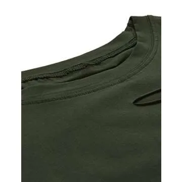 Trendy Distressed Women's Crop Tee for Summer Wear