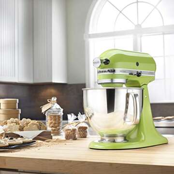 KitchenAid KSM150PSGA Artisan 5-Qt. Stand Mixer - Green Apple