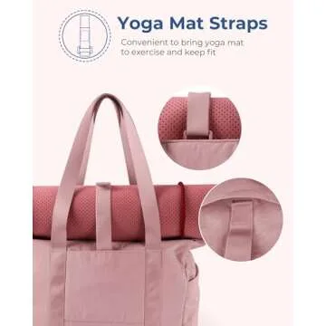 Versatile BAGSMART Tote Bag for Work and Gym