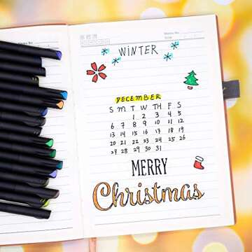 TWOHANDS Fineliner Pens for Journaling and Drawing