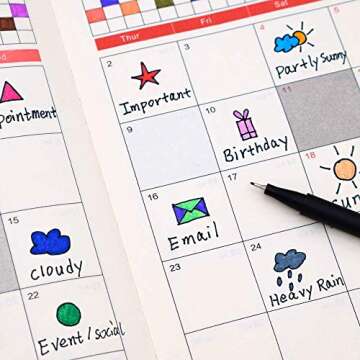 TWOHANDS Fineliner Pens for Journaling and Drawing