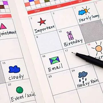 TWOHANDS Fineliner Pens for Journaling and Drawing