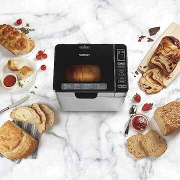 Cuisinart Bread Maker with 16 Options for Easy Baking