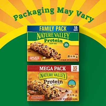 Nature Valley Peanut Butter Dark Chocolate Protein Bars