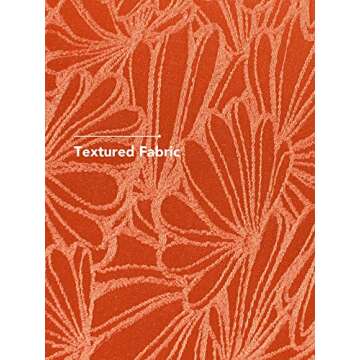 CUPSHE Bikini Set for Women Bathing Suit High Waisted Scalloped V Neck Two Pieces Swimsuit, XL Coral Orange