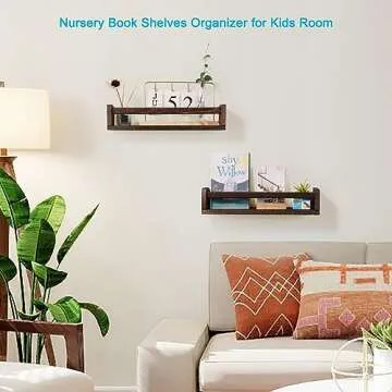 JORIKCHUO Nursery Book Shelves – Stylish Kids Storage