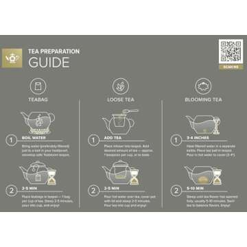 Elegant Borosilicate Glass Teapot with Infuser - 34 oz