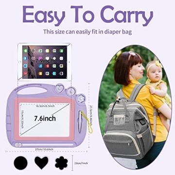 AiTuiTui Magnetic Drawing Board Toddler Toys for Girls Gifts, Erasable Sketch Writing Doodle Pad Travel Games for Kids in Car, Early Education Learning Skill Development Toys for Kids Toddlers