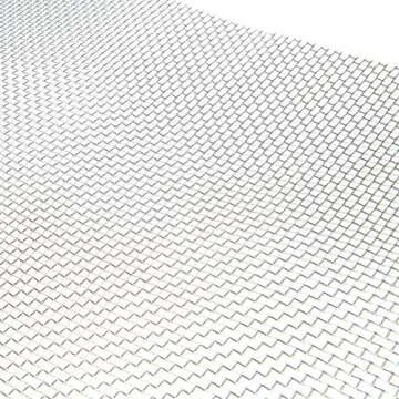 Premium TIMESETL Stainless Steel 304 Woven Wire Mesh 10 Mesh - 12" x 24"