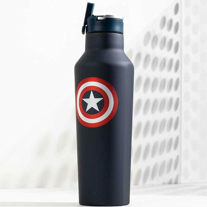 Captain America Insulated Canteen Water Bottle