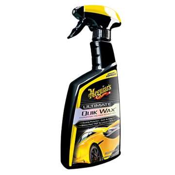 Meguiar's Ultimate Quik Wax, Durable Protection, Quick and Easy - 24 Oz Spray Bottle