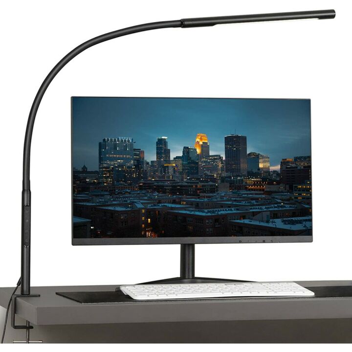 Gooseneck Desk Lamp with Adjustable Color Temperature