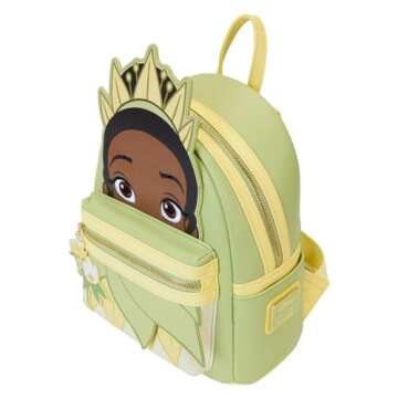 Loungefly Princess Tiana Cosplay Mini-Backpack, Amazon Exclusive