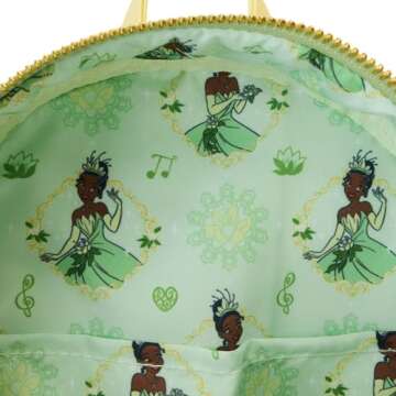 Loungefly Princess Tiana Cosplay Mini-Backpack, Amazon Exclusive