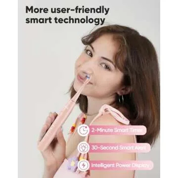 MySmile DY156 Electric Toothbrush for Adults with 5 Modes